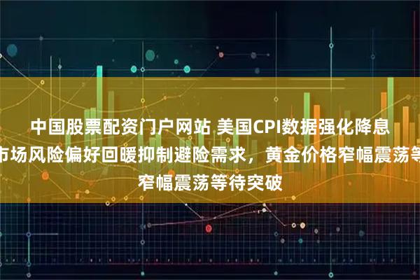 中国股票配资门户网站 美国CPI数据强化降息预期，市场风险偏好回暖抑制避险需求，黄金价格窄幅震荡等待突破